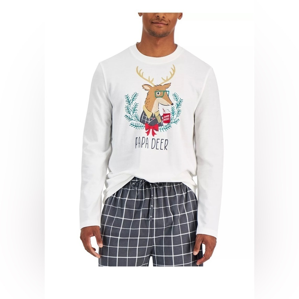 Macys Family Pajamas 
Matching Men's Papa Deer Mix It Family Pajama Set